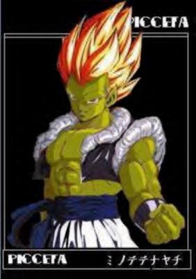 Piccolo and Vegeta fused